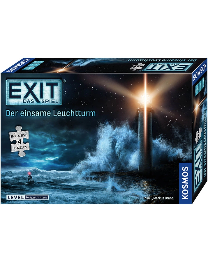 Gesellschaftsspiel EXIT Das Spiel + Puzzle – Der einsame Leuchtturm