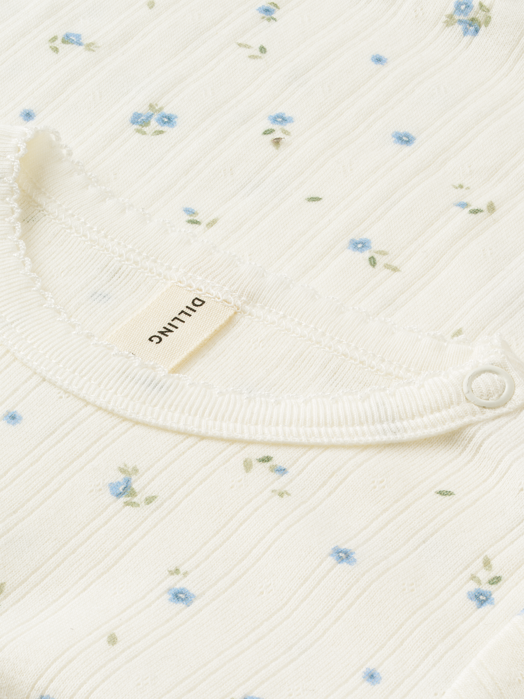 Pointelle shirt van katoen voor baby's