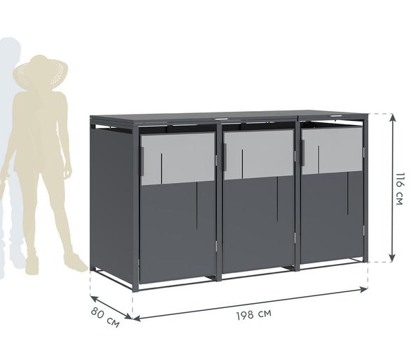 Westmann Mülltonnenverkleidung Tonus