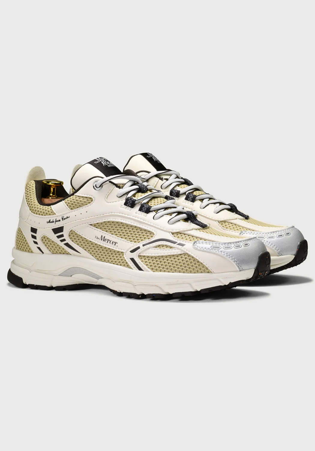 Mercer Sneaker The Re-Run Cactus White/Cognac
