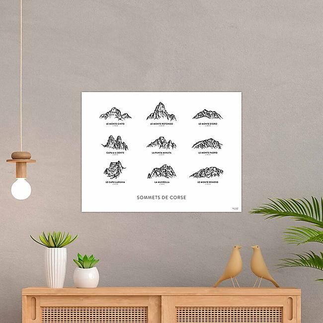 TOILE SOMMETS DE CORSE