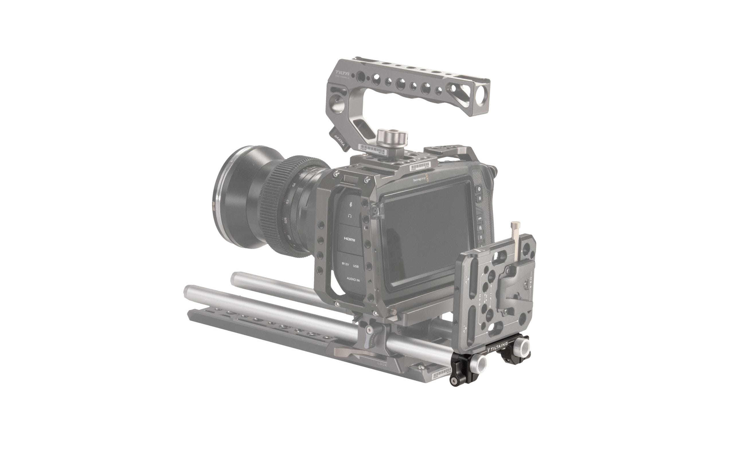 Adapter TA-MBP-RAStabsadapter für Mini-V-Mount-Akkuplatte