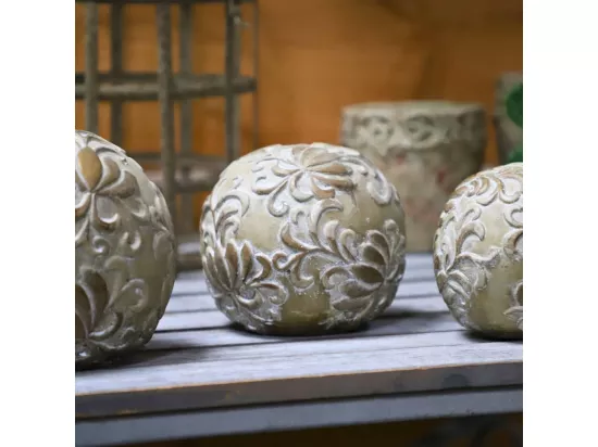 Boule décorative motifs 