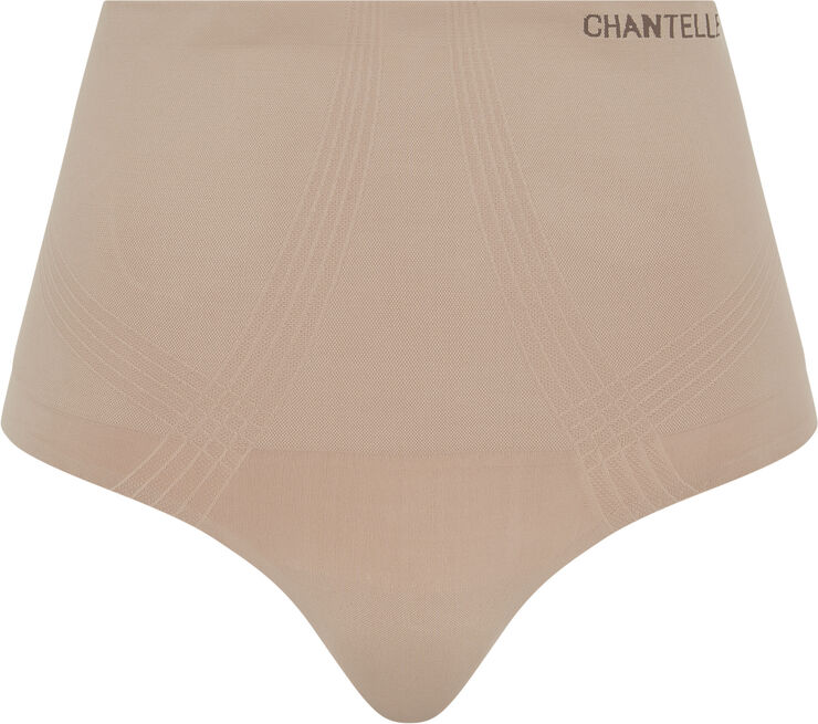 Chantelle Smooth Comfort Sculpting high-waisted full brief Sand