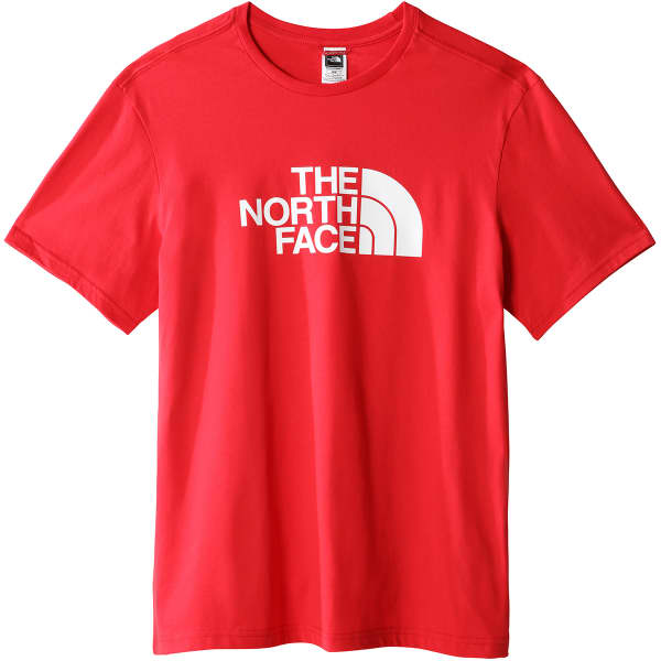 T-shirt THE NORTH FACE M S/S EASY TEE TNF TNF RED/TNF WHITE