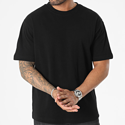 Tee Shirt Oversize Large Noir