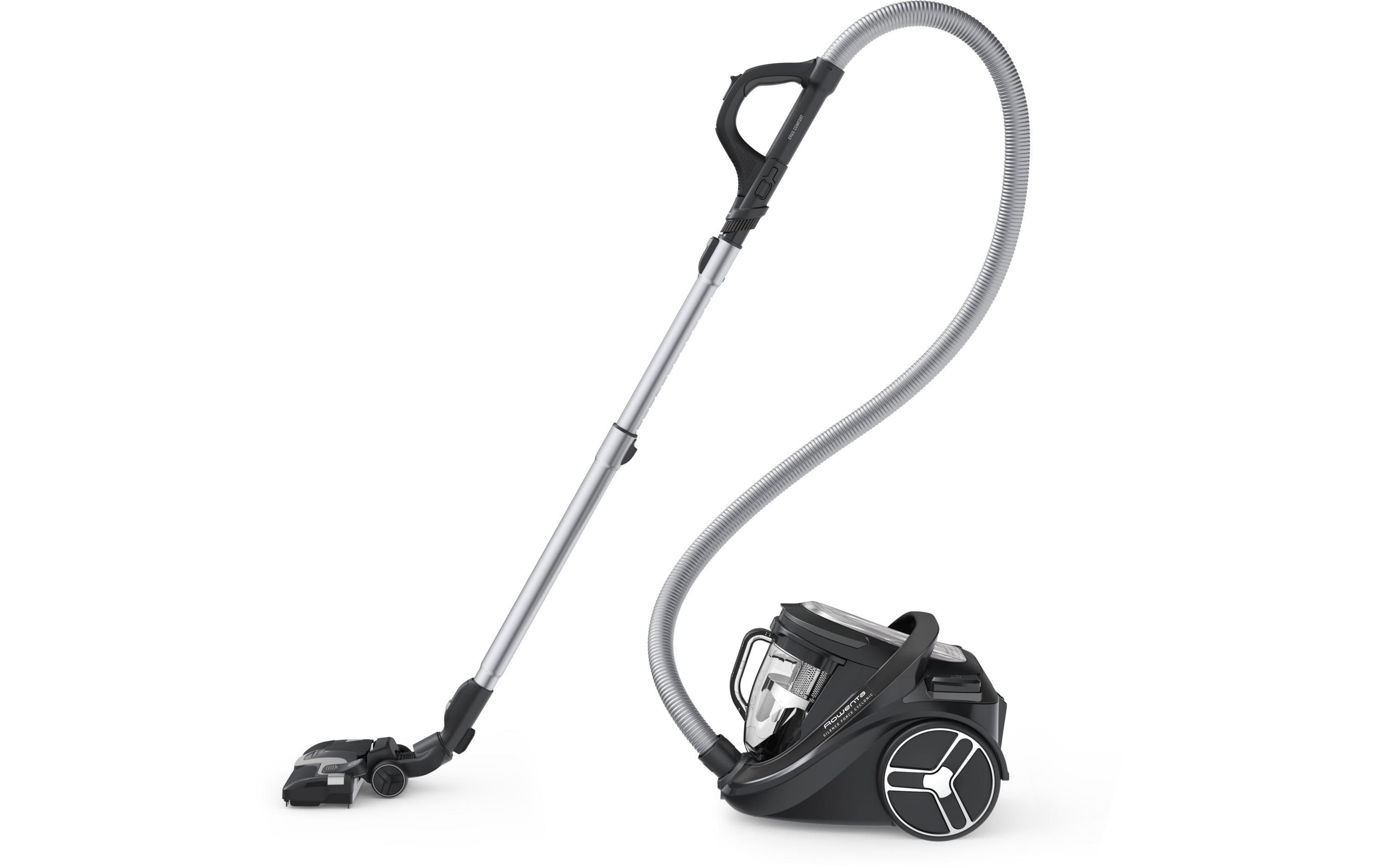 Bodenstaubsauger Silence Force Cyclonic Effitech Schwarz<br>Beutelloser Staubsauger
