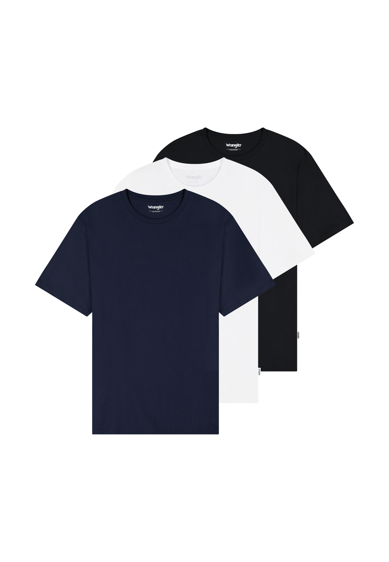 Wrangler T-Shirt »3_PACK_TEE« Packung, 3 Stk.