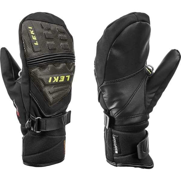 Moufle ski LEKI MOUFLES RACE COACH C-TECH JUNIOR NOIR/JAUNE