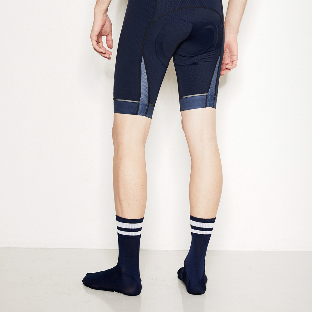 GripGrab Original Stripes Sokker Navy Blå