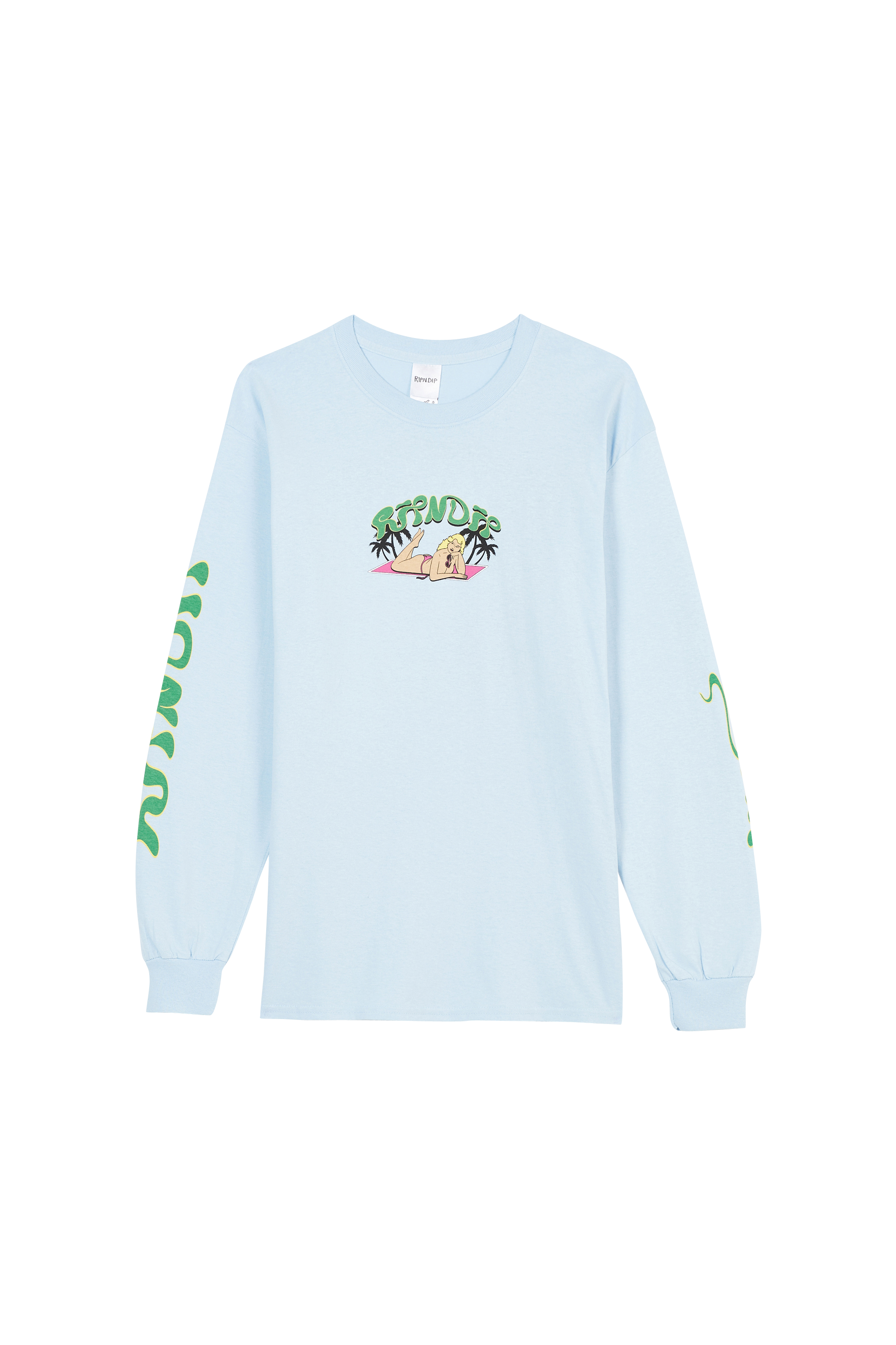RIPNDIP T-shirt NERMRIDER BEACH Bleu