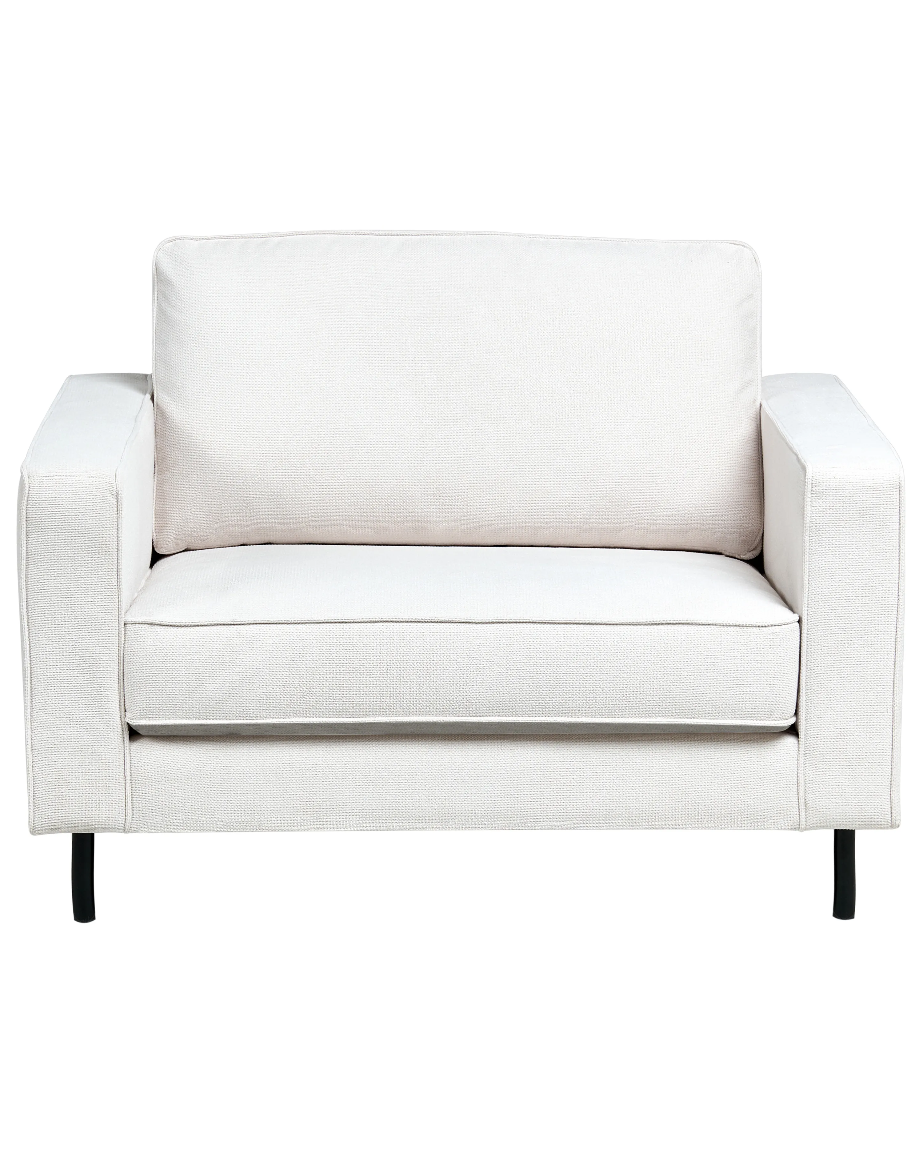 Fauteuil SAVALEN Stof Gebroken wit