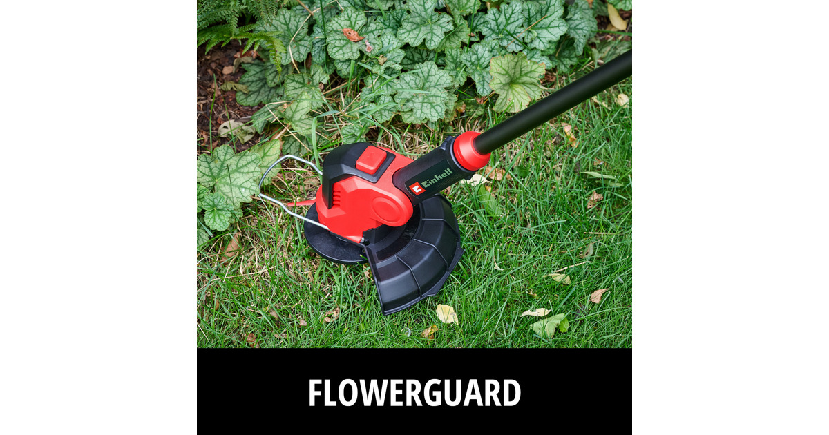 EINHELLGE-CT 18/25 Li-Solo Accu Grastrimmer  (Rood/zwart, Accu en oplader niet inbegrepen)