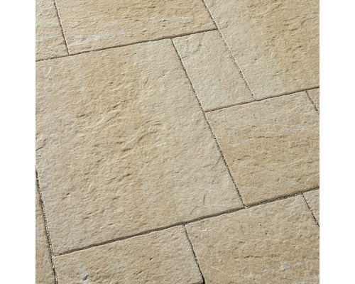 Straatsteen, multiformaat straatsteen, Finezja pastelharmonie, 6 cm dik