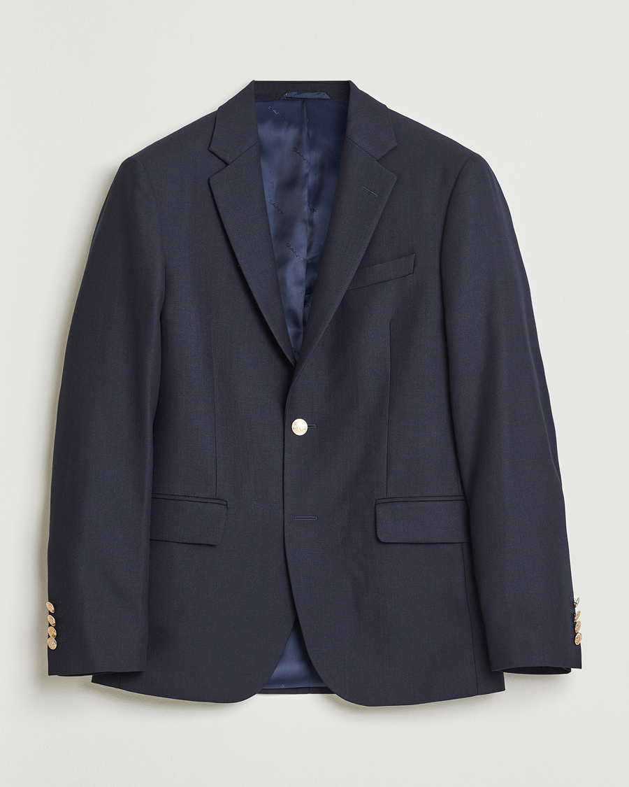 GANT Wool Club Blazer Evening Blue