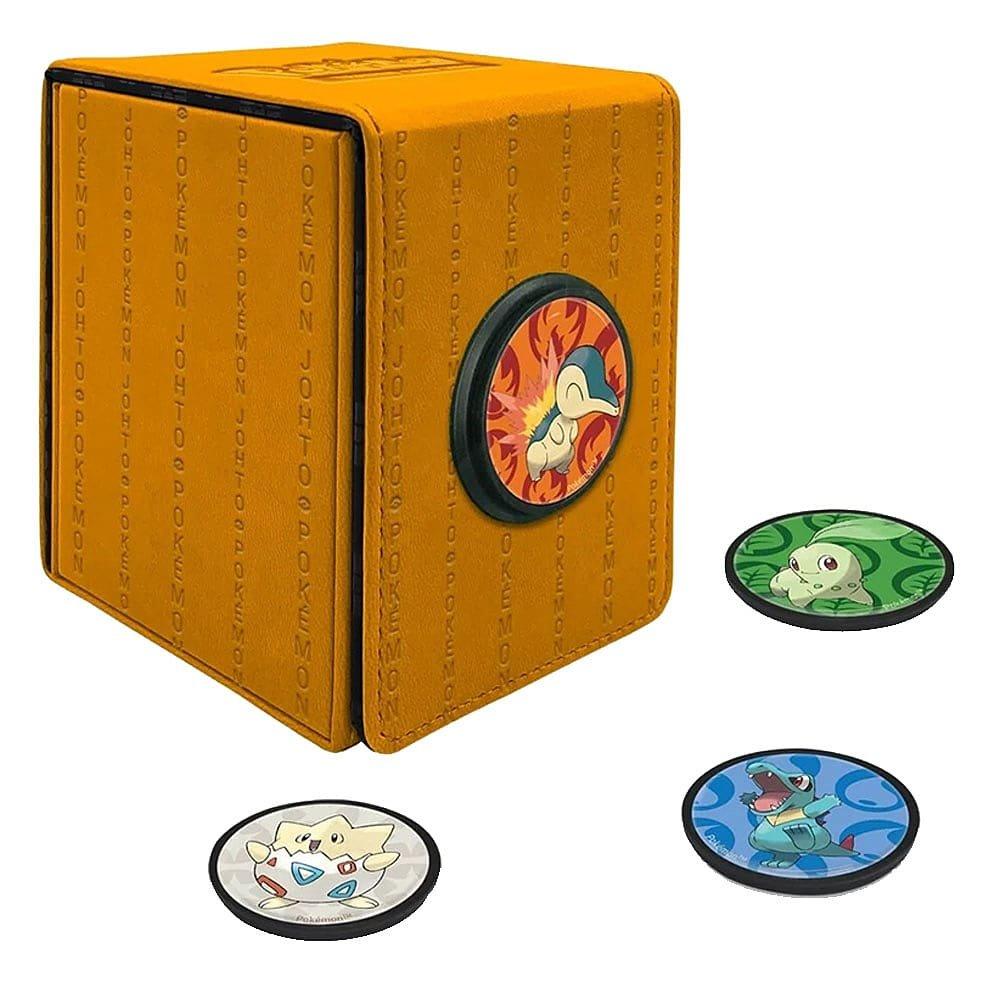 Pokemon GAME Pokemon Alcove Click Deck Box Johto