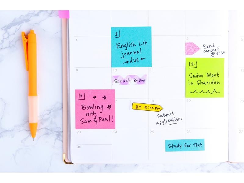 Post-it Notizzettel Poptimistic Collection 76 x 76 mm Super Sticky Notes