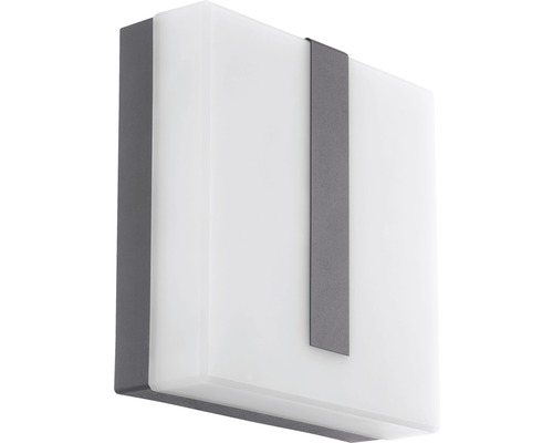 LED buitenwandlamp 14W 1400 lm 3000K 21,5x21,5 cm antraciet/wit