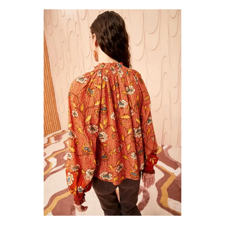 Ulla Johnson Blouse Kaitlyn | Orange Rouille