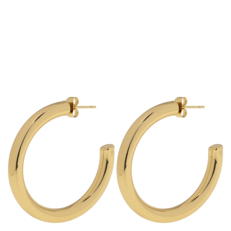 Timi Of Sweden Elianna Large Statement Hoop Earrings Stainless Steel 30mm