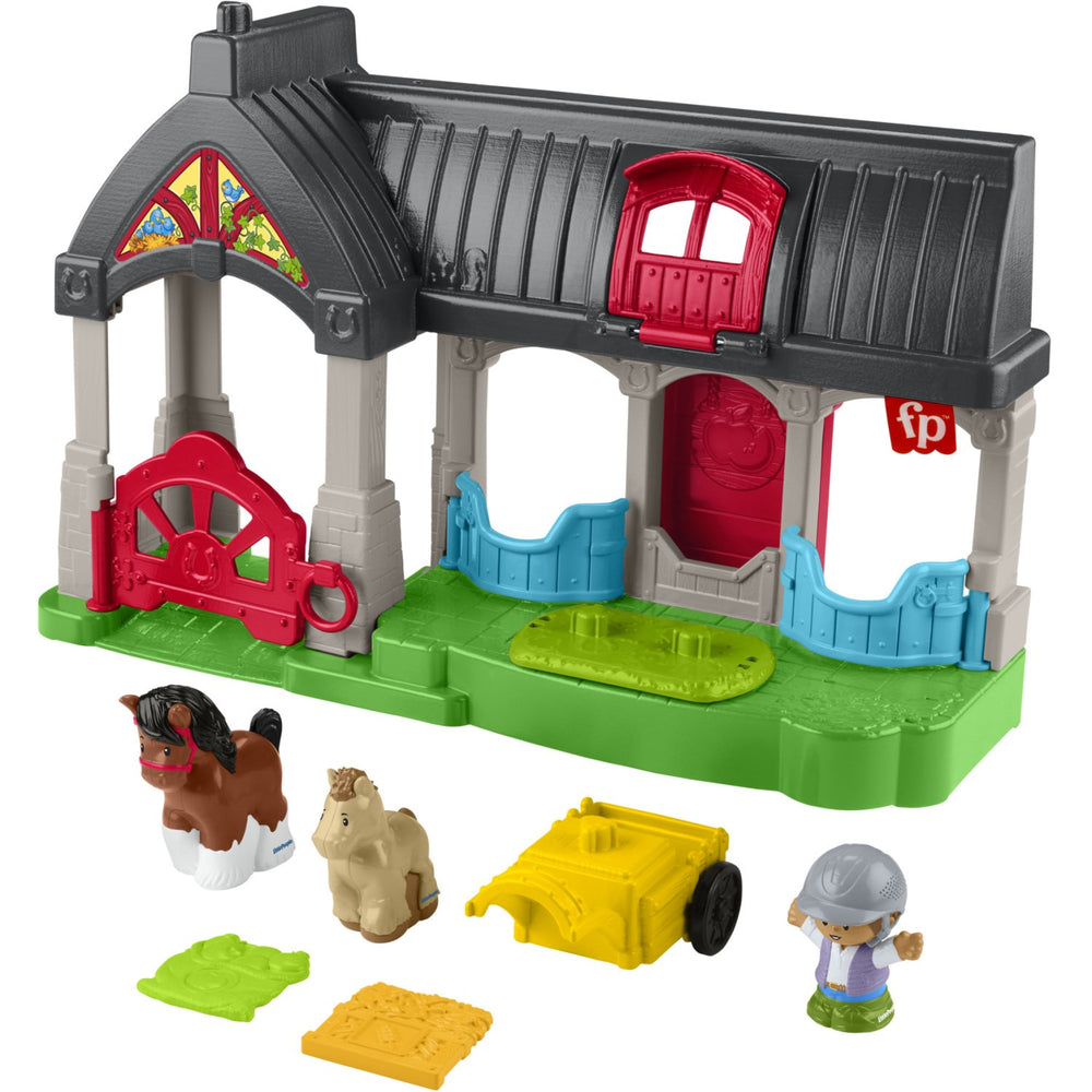 Køb Fisher-Price® Little People Friendly Hestestald