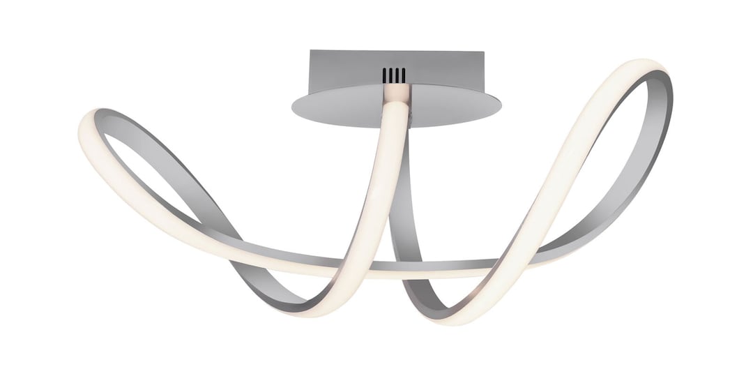 LED-Deckenleuchte Maria 61x24,5x27 Alu