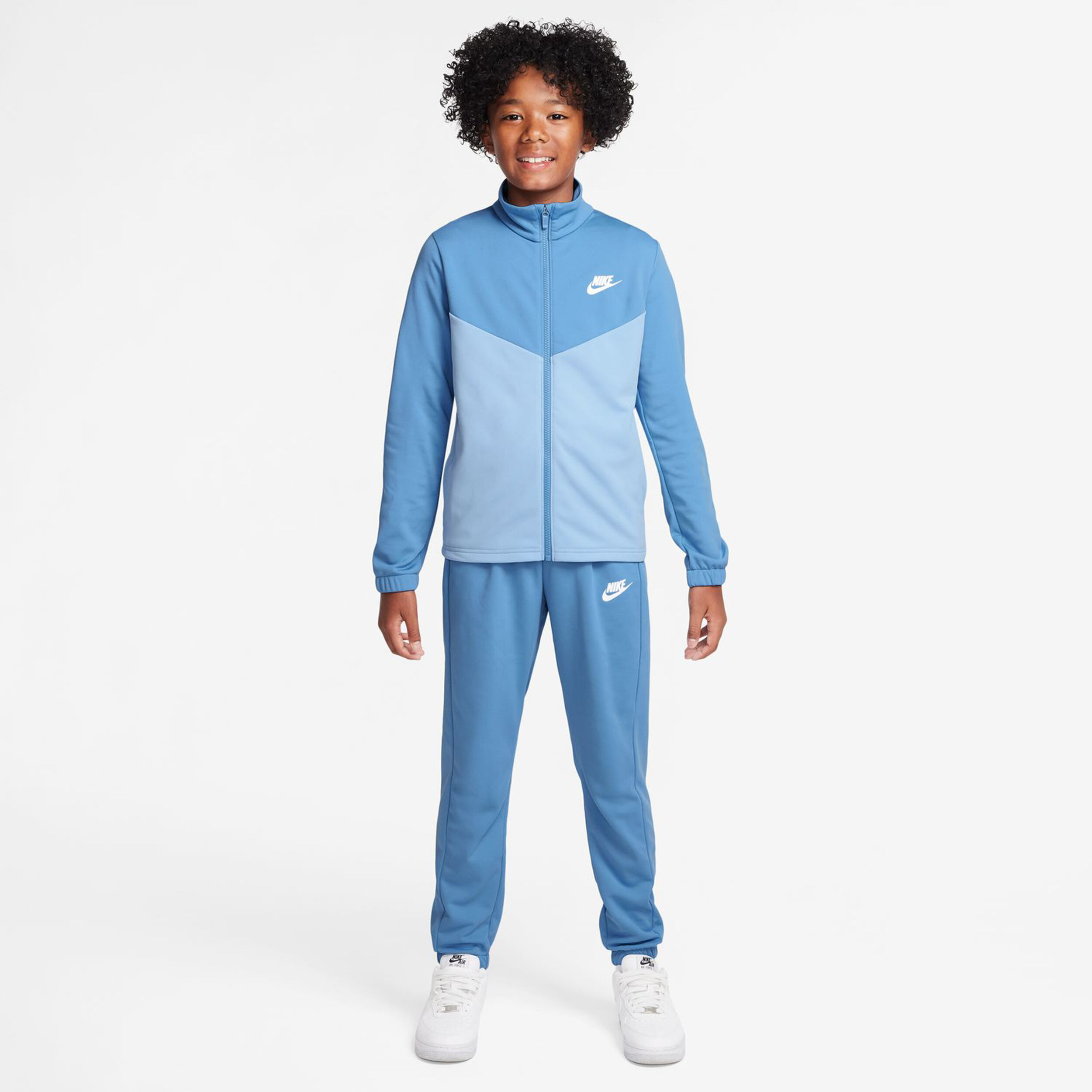 Nike Poly Fullzip Survêtement Enfants - Bleu , Bleu Clair