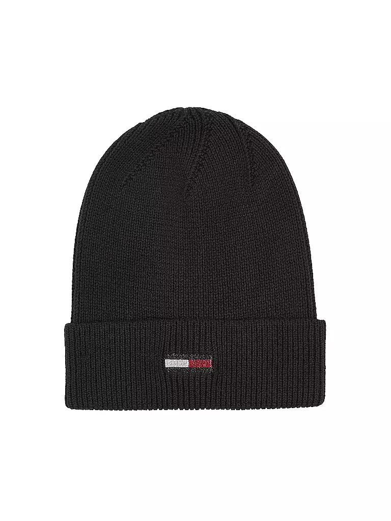TOMMY JEANS Mütze - Haube schwarz