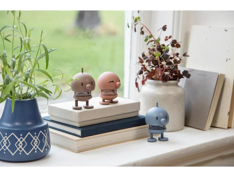 Hoptimist Aufsteller Bumble Soft S 7.9 cm, Sky Blue Fröhliche Wackelfigur