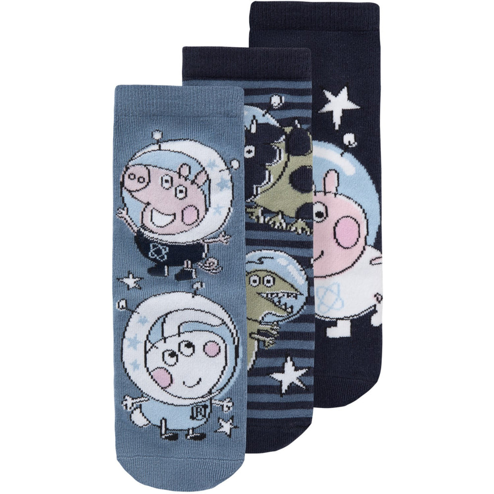 Køb Name It Navy Blazer Depak Peppa Pig 3-pak Strømper