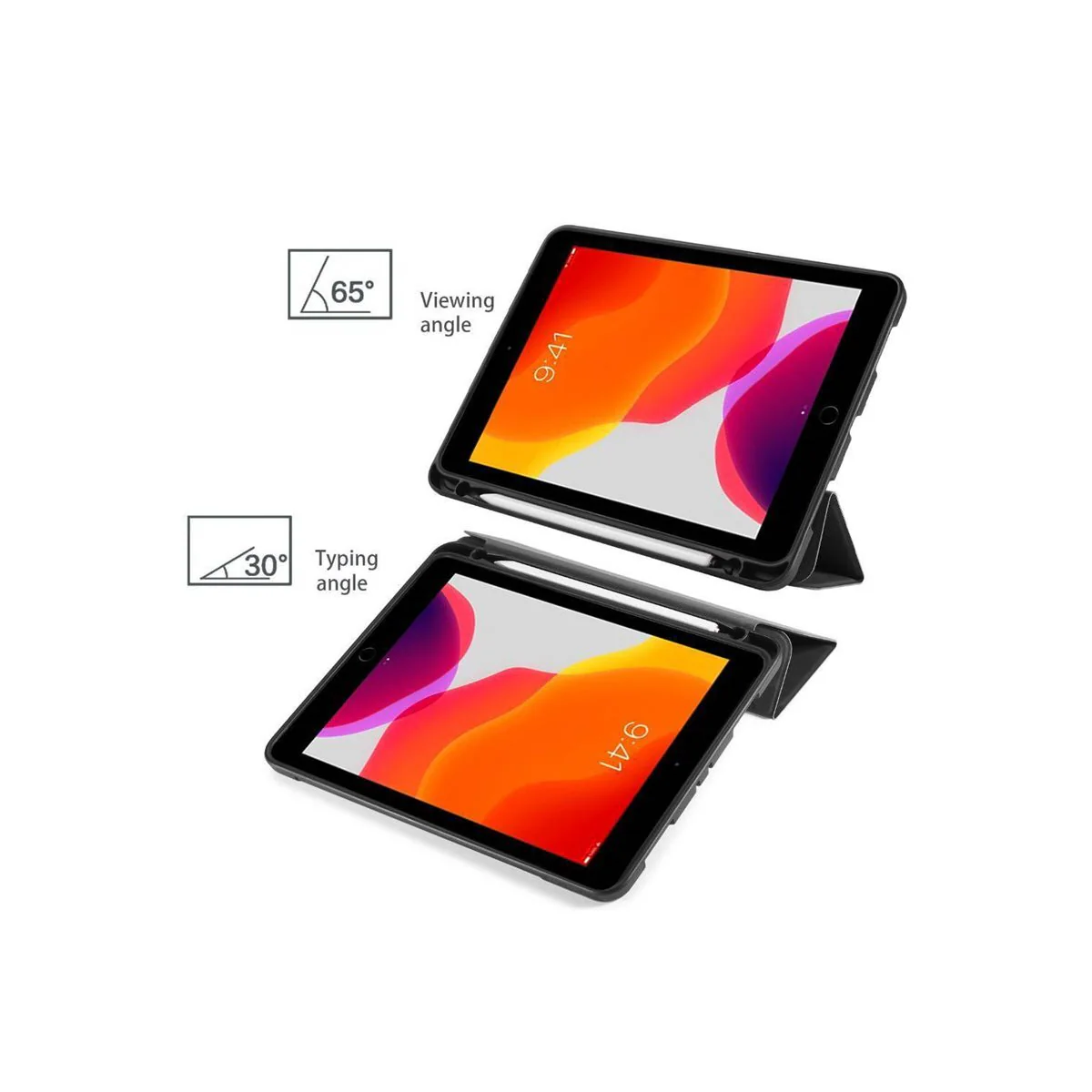 DG-Ming Aktiv deksel Apple iPad 10.2 (2020) - Grå