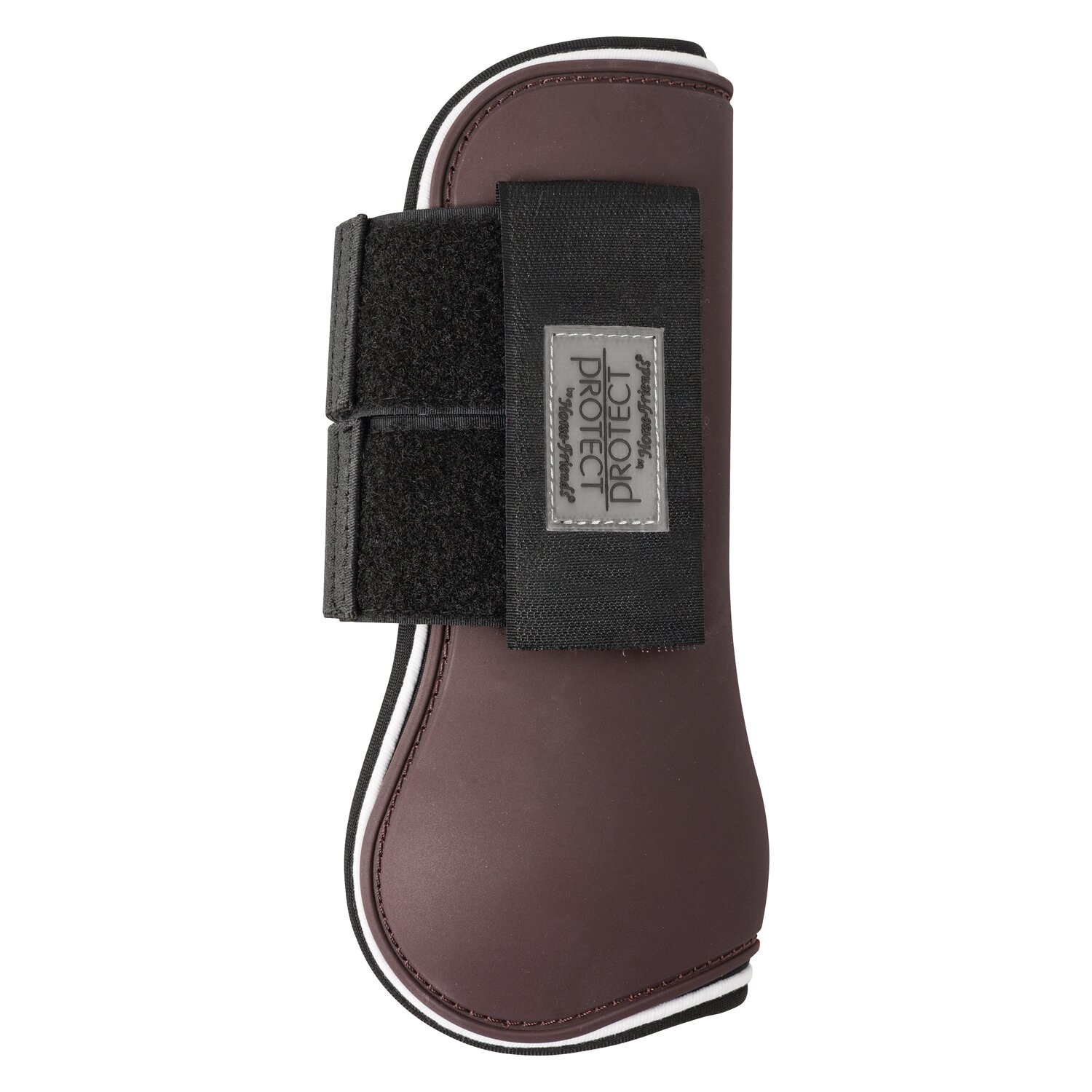 PROTECT by Horse-Friends Gamaschen Barcelona Comfort, vorne  - braun