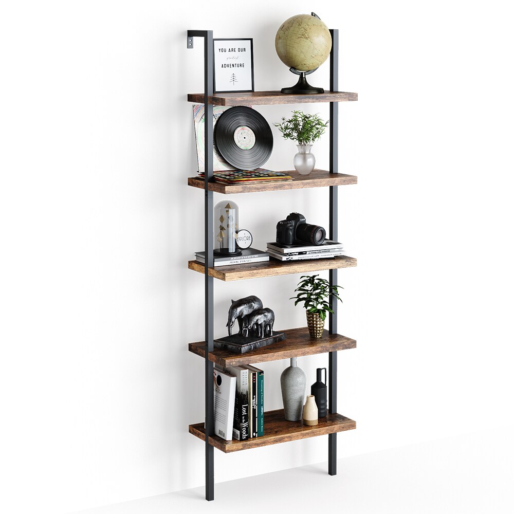 Vicco Loft BücherregalAva Standregal Wandregal 5 Ablagen Leiterregal Vintage