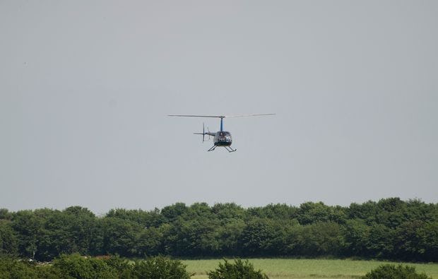 Hubschrauber-Skyline-Flug Dresden ab Kamenz als Geschenk