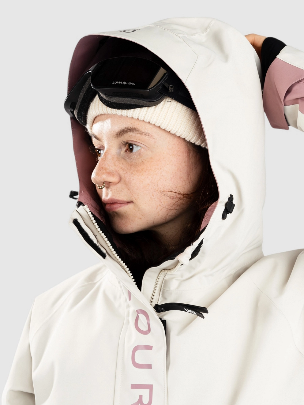 CLWR Signature Anorak off/white