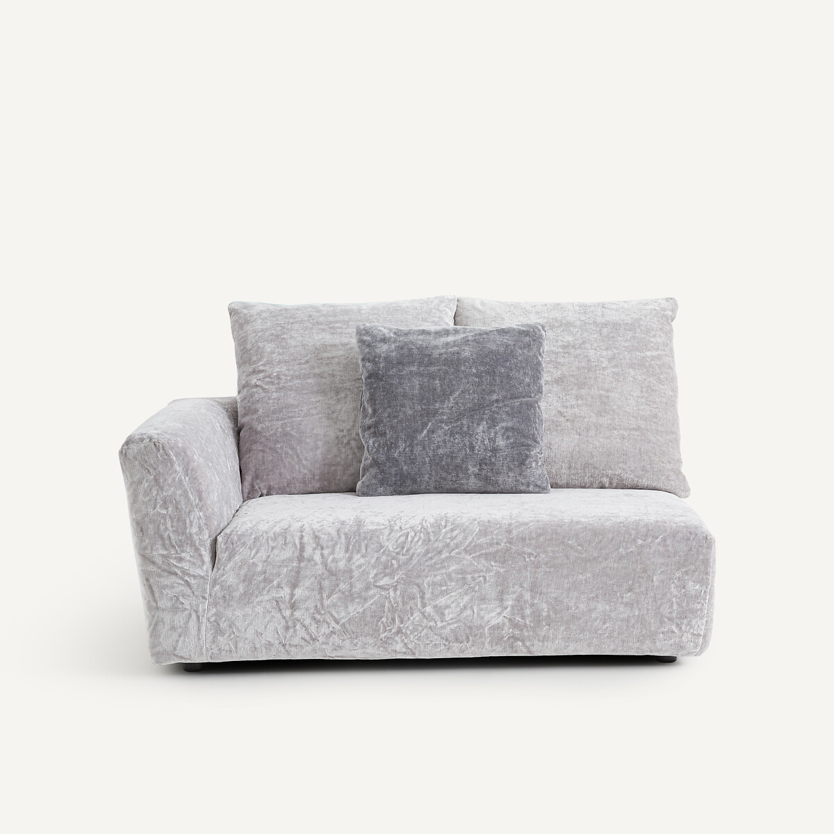OTTO STUDIO PARA AM.PM<br>Meia poltrona em veludo viscose, Chill