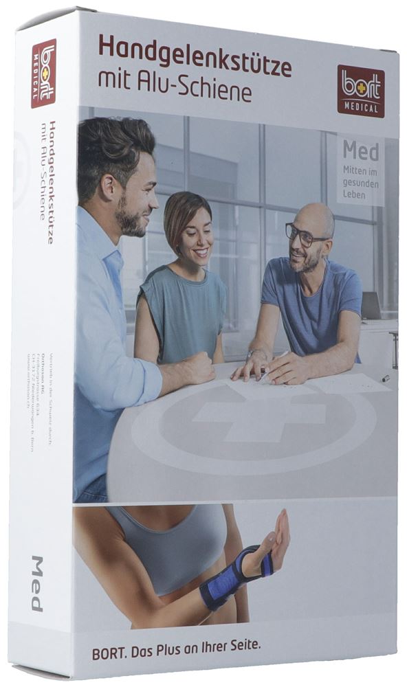 BORT Handgelenkstütze Schiene rechts M -19cm beige 1 Stk