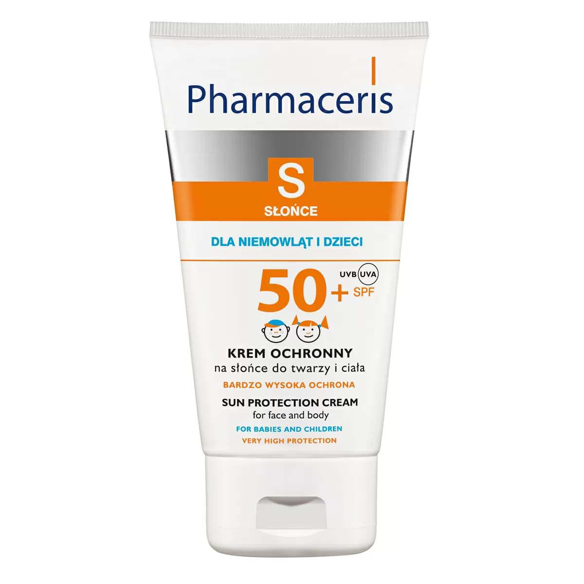 Pharmaceris S Body & Face Children solcreme SPF50  - 125 ml