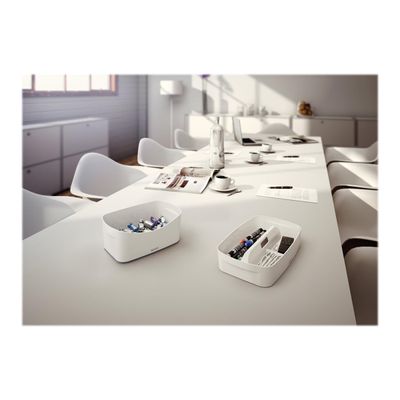 Leitz MyBox - Bac de rangement - blanc/gris