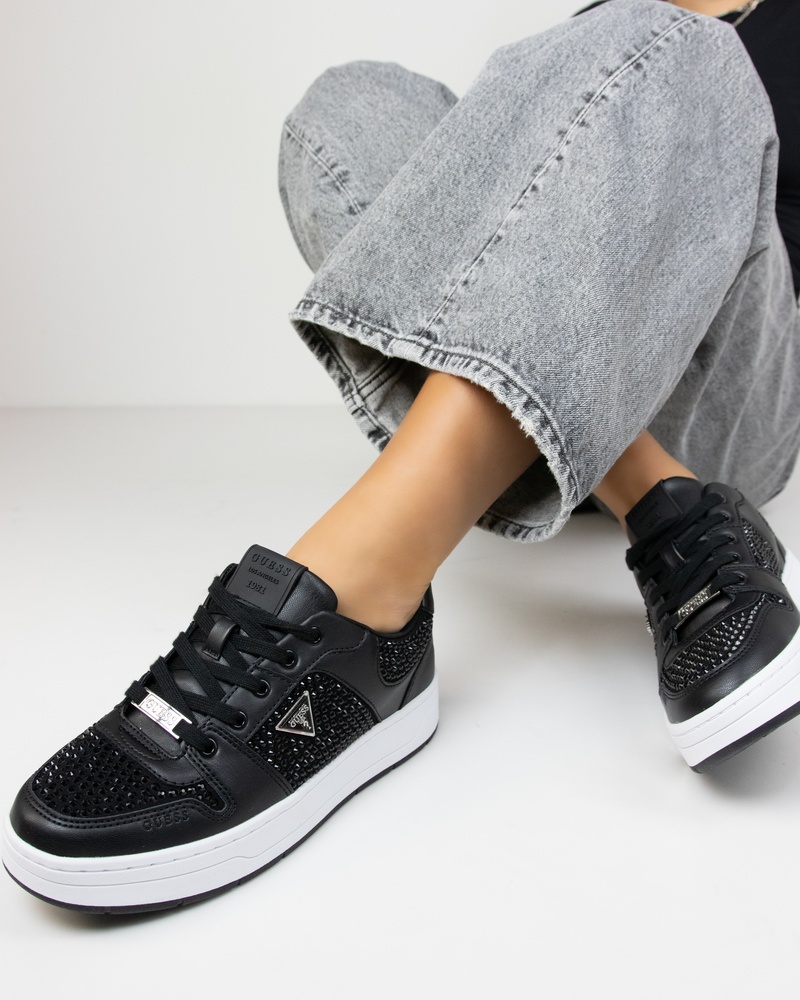Guess Naresa Lage sneakers  - zwart