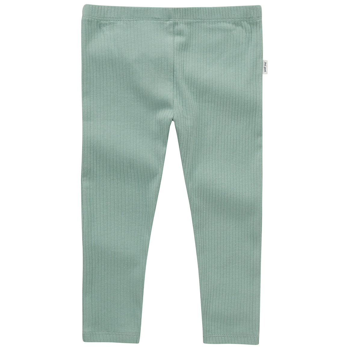 Topomini Baby Leggings mit Ripp-Struktur hellgrün