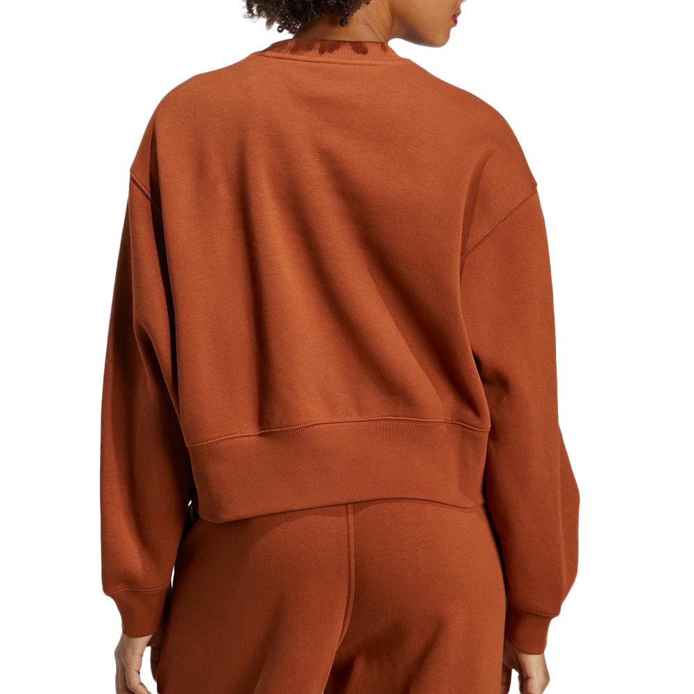 Adidas Sweat Marron Femme Adidas IK7695