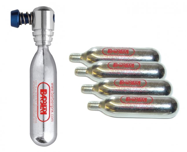 Barbieri CO2 pumpehoved Jetset med 5 x 16 gram patroner