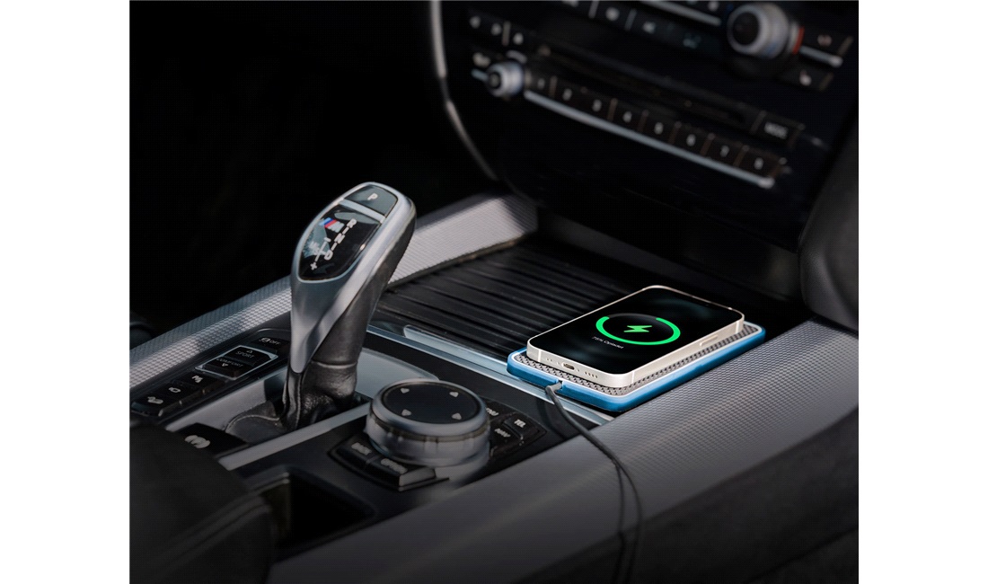 Wireless charging pad 15W til bil / hjem