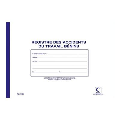 ELVE - Registre des accidents du travail bénins - A4