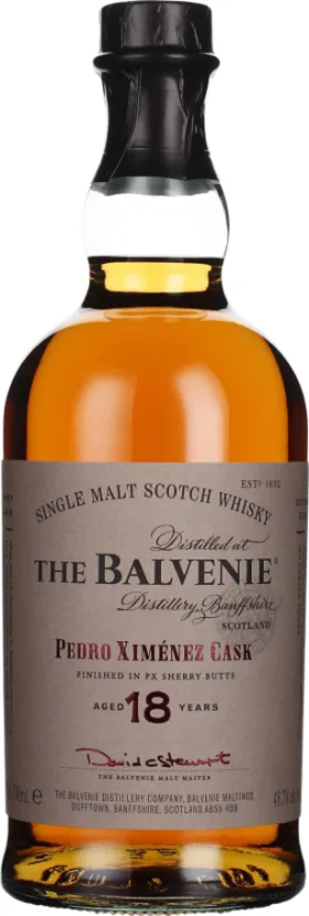 BALVENIE 18 YEARS PEDRO XIMENEZ CASK 70CL
