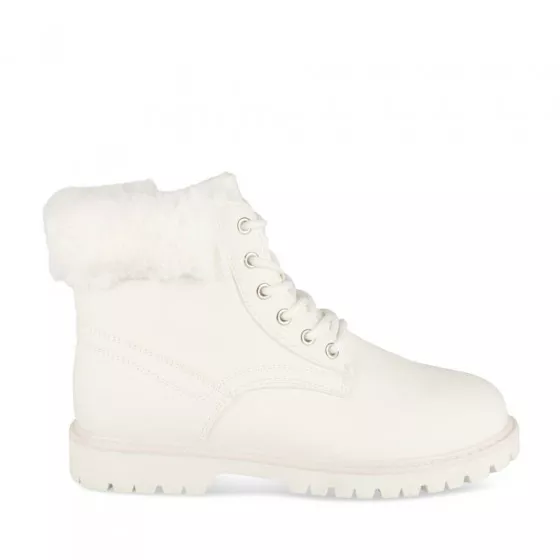 Bottines BLANC LOVELY SKULL