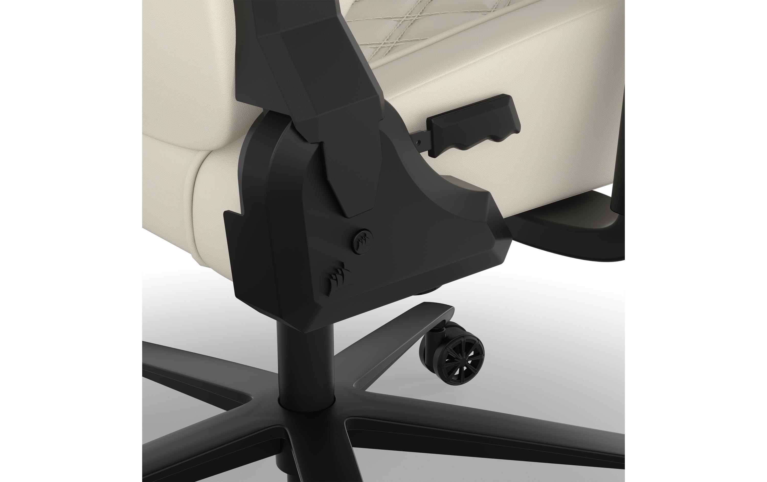 Gaming-Stuhl TC500 Luxe Frost<br>Ergonomischer Racing-Gaming-Stuhl mit einer Belastbarkeit von bis zu 120 kg