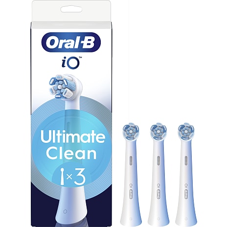 Oral-B iO Ultimate Clean tandbørstehoveder 3-pak