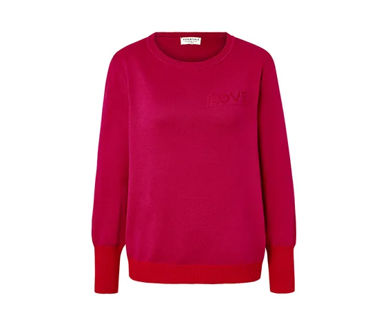 Pullover mit Wording